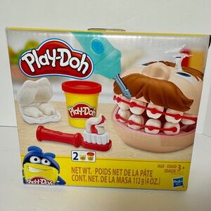 Play-Doh Mini Doctor Drill n Fill Dentist Set NEW (Ages 3+)
